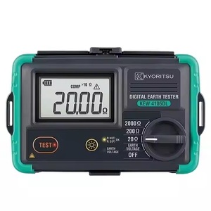 เครื่องทดสอบแรงดันไฟฟ้าดิน Kyoritsu Kew4105DL-H ของแท้ใหม่ 220v เครื่องวัดความต้านทานดิน 3 ขั้ว 2 ขั้ว - Product Image 5