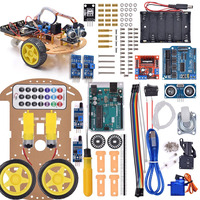 4WD Robot Car Educational Stem Toys Kit de robótica para niños