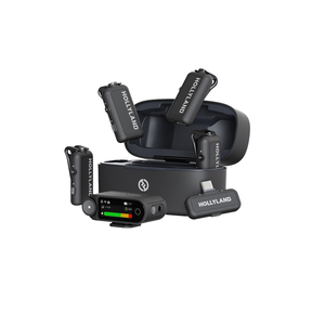 Hollyland Lark 2 <b>Wireless</b> Omni-directional Condenser Lavalier <b>Microphone</b> Ai Noise Cancellation 340m Transmission Range Lark - Product Image 1