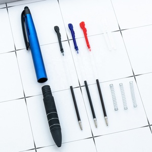 Bút bi nhựa nhiều màu 3 trong <span class=keywords><strong>1</strong></span> công cụ quảng cáo phong cách thể thao đa chức năng - Product Image 4