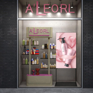 Lunette étroite 43 pouces haute luminosité 3000nits écran LCD magasin <span class=keywords><strong>fenêtre</strong></span> avant affichage multimédia publicité affiche numérique - Product Image 3
