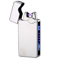 USB Rechargeable Plasma Métal Coupe-Vent Gravé Briquet Style Moderne Unique Super Nouveau Design pour Cigarettes ou Cadeaux