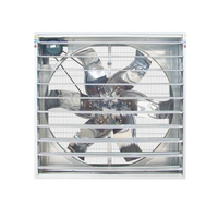 Ventilateur industriel à marteau lourd avec pales en acier inoxydable pour l'évacuation des gaz dans les bâtiments d'élevage