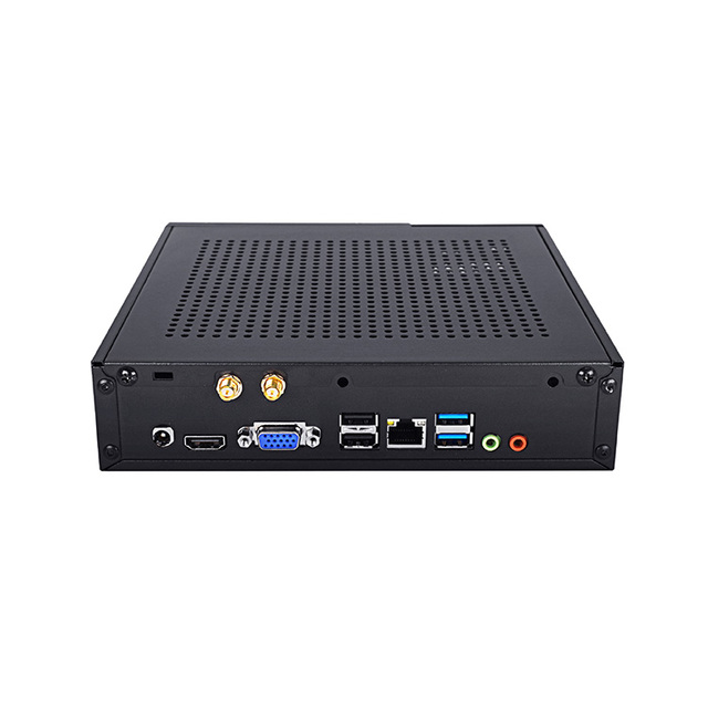 Cheap Factory Price Mini PC Intel i3-5005U Office Desktop Computer X86 Linux mSATA SSD DDR3 RAM Small Box PC