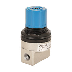 Válvula Reductora de Presión Neumática Ap100-01b, Puerto de 1/4 Pulgada, para Gas, Uso General - Product Image 1