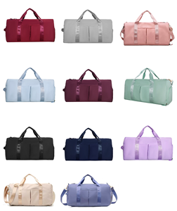 Bolsa Deportiva Ligera Promocional para Gimnasio, con Impresión <span class=keywords><strong>de</strong></span> Logotipo Personalizado, Tela Oxford Resistente, para <span class=keywords><strong>Viajes</strong></span> <span class=keywords><strong>de</strong></span> <span class=keywords><strong>Fin</strong></span> <span class=keywords><strong>de</strong></span> <span class=keywords><strong>Semana</strong></span>, Fitness y <span class=keywords><strong>Viajes</strong></span> Cortos - Product Image 5