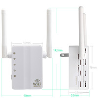 Bộ Lặp Gắn Tường 300M Bộ Lặp Wifi Bộ Mở Rộng Wifi Bộ Khuếch Đại Tín Hiệu Không Dây Mạng Kép
