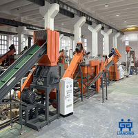 Máquina de Reciclaje de Plástico con Tecnología Avanzada, Línea de Producción de Reciclaje de Residuos Plásticos de Película PE PP