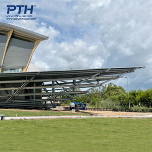 For Industrial Customized Steel Structure Warehouse H-Type Column Corrugated Roof 2-Year Warranty-Workshop Shed Prefab House - Product Image 2