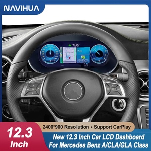 Navihua Upgrade <b>Digital</b> Cluster Virtual Cockpit LCD Screen 12.3 Inch Linux System Instrument <b>for</b> Benz a CLA GLA 2013-2019 - Product Image 2