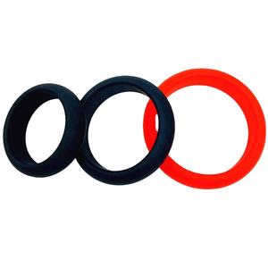 Hete Verkoop Seksproducten Jongens Vertragen Ejaculatie Rubber Mannelijke Haan Ring Plastic Seks Siliconen Mannen Gay Cock Ring - Product Image 3