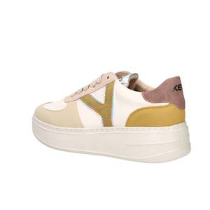 Zapatillas deportivas Keys Donna K 11211 Beige con plataforma gruesa - Product Image 3