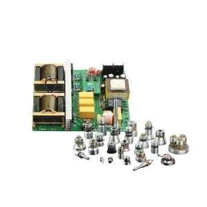 Transductor de limpieza ultrasónica Industrial, 20khz, circuito del controlador/generador de ultrasonidos, circuito PCB para máquina de limpieza