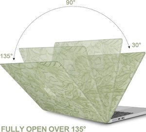 Coque rigide en cuir PU avec motifs de feuilles et fleurs pour <span class=keywords><strong>MacBook</strong></span> <span class=keywords><strong>Air</strong></span> Pro 11 12 <span class=keywords><strong>13</strong></span> <span class=keywords><strong>13</strong></span>.<span class=keywords><strong>6</strong></span> 14 14.2 15 15.3 16 16.2 <span class=keywords><strong>pouces</strong></span> M1 <span class=keywords><strong>M2</strong></span> M3 M4 - Product Image 5