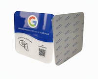 Code QR Dynamique Personnalisé Logo Code QR Plaque NFC Acrylique PVC Support NFC Plaque d'Avis Google NFC Google