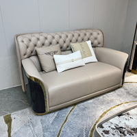 Hot Sale Couch Wohnzimmer Sofas moderne Luxus Echt leder Schnitt Chesterfield Sofa