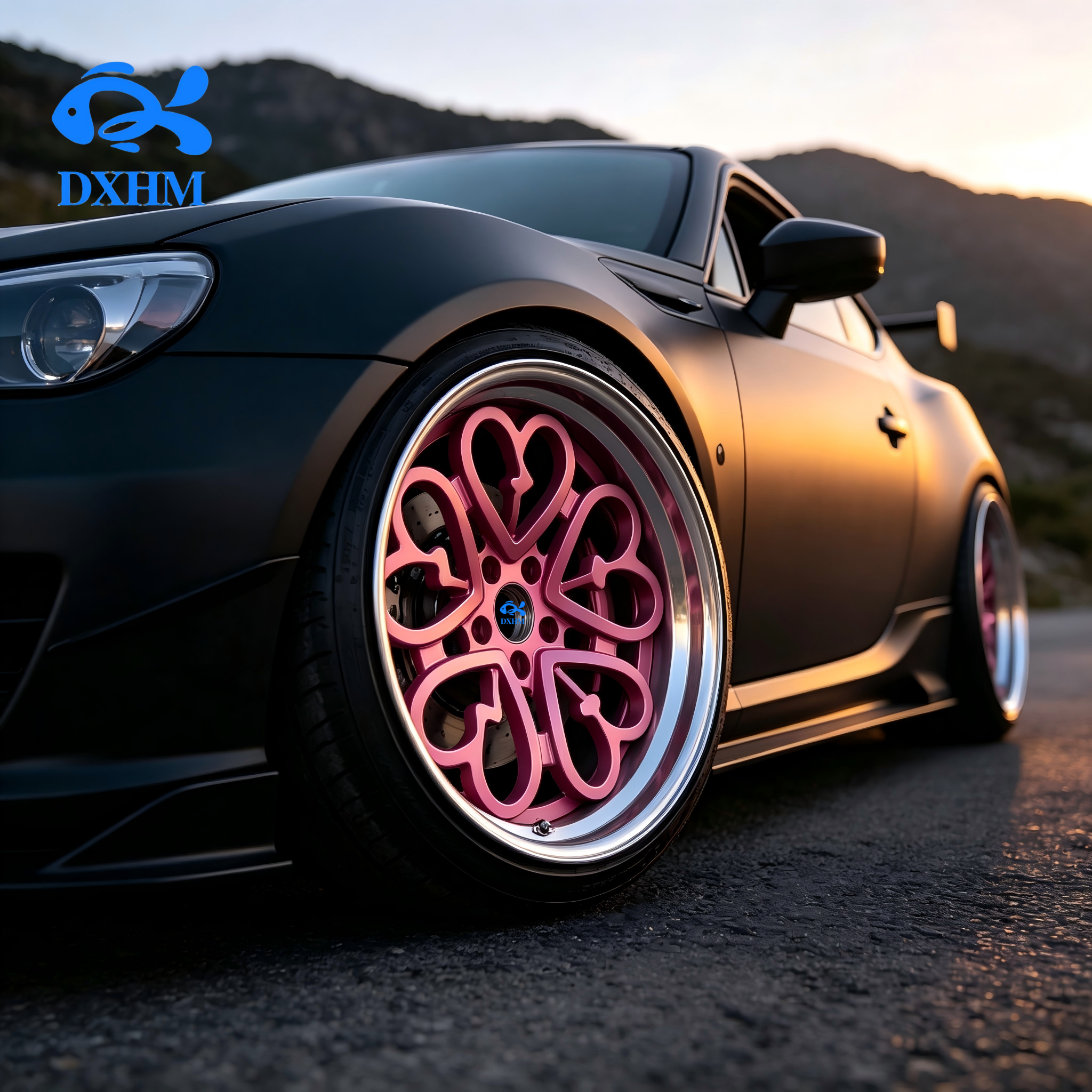 Rim Pink_1 - Velg Tempa Bentuk Hati Khusus untuk Anak-Anak