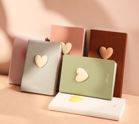 Taccuino A7 con Design in Morbida Pelle PU, Blocco Note Portatile Creativo, Diario Tascabile Stile Ins