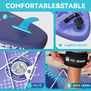 Tabla de Paddle Surf <span class=keywords><strong>Inflable</strong></span> Skatinger SUP, Tabla de Surf <span class=keywords><strong>Inflable</strong></span> con Material Drop Stitch - Product Image 6
