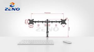 Zeno M622 văn phòng Máy tính để bàn có thể điều chỉnh 17-27 Màn hình Extender Riser Màn hình hiển thị khung màn hình treo tường với VESA mở rộng - Product Image 4