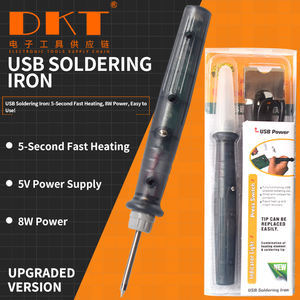 Soldador Eléctrico Portátil USB de 5V 8W con Calentamiento Rápido y Apagado Automático para Reparaciones en Campo y Manualidades DIY - Product Image 6