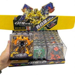 Jouets transformables pour garçons, modèle <span class=keywords><strong>robot</strong></span> King Kong, en plastique, coffret cadeau, cadeau récompense, 5-7 ans, vente en gros - Product Image 1
