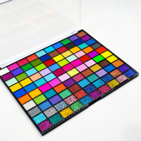Kit de peinture faciale complet SH CE à base d'eau, lavable et non toxique, 100 couleurs pour enfants, inclut des pochoirs, des pinceaux et des fards à paillettes