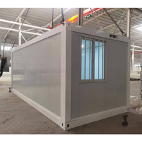 Maisons modulaires préfabriquées en conteneurs modifiés, mini bâtiments, conteneurs pliables mobiles pour le stockage personnel, modernes, portables, de 20 pieds, fabriqués en Chine
