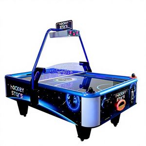Table de jeu d'arcade Air Hockey économique avec compteur de score électronique, classique, pour 2 joueurs, à monnayeur - Product Image 6