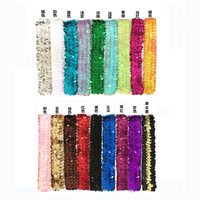 Bandeau à paillettes européen américain sport danse brillant élastique compétition bandeaux mode cheveux accessoires pinces à cheveux