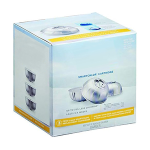 Yüzer Sanitizing sistemi + yedek SmartChlor kartuş 3 ücretsiz sıcak küvet bakım kılavuzu, kendini düzenleyen sıcak küvet dezenfektanı paket - Product Image 4