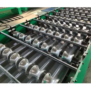 Glazed Sheets Tile Roofing Wall Panel Roll Forming Making Machine