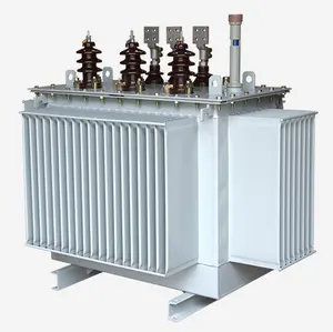 Transformador de distribución de energía, 11kV, 315kVA, 400kVA, 500kVA, 630kVA, 750kVA, sumergido en aceite, reductor