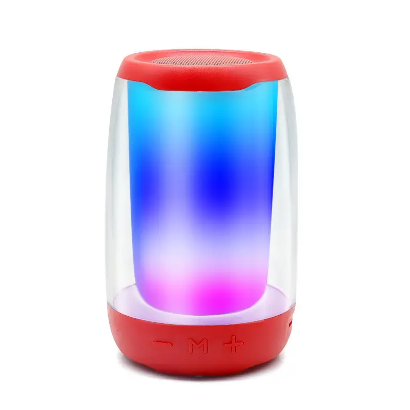Rgb Led Sound Light Bluetooth Speaker Music Lamp Night Light Lamp Wireless Bluetooth Speaker