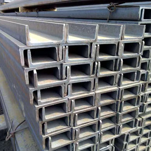 Profilato a U/<span class=keywords><strong>C</strong></span> in Acciaio al Carbonio Dolce Zincato a Caldo ASTM A36 per Costruzioni - Product Image 2