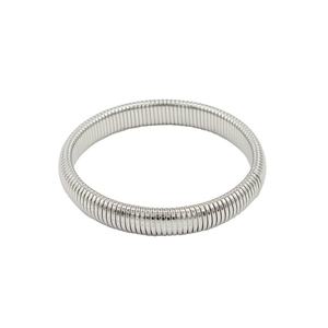 Bracciale a Catena Chunky Classico in Vendita, Impermeabile, Placcato Oro 18K, Elastico, Moda Semplice, Acciaio Inossidabile Antiossidante - Product Image 5