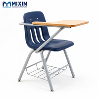Chaises d'école modernes en gros pour les classes de collège et lycée avec porte-livres, idéales pour la lecture, l'écriture et les sessions d'étude quotidiennes
