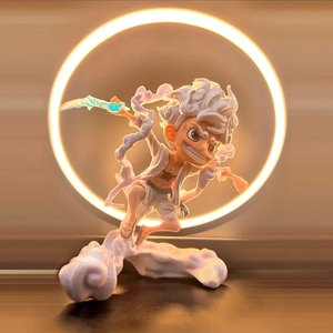 Figurines d'action en PVC de 16 cm, Anime <span class=keywords><strong>One</strong></span> <span class=keywords><strong>Piece</strong></span>, SD Nika <span class=keywords><strong>Luffy</strong></span> 5ème Gear Awake, figurines de collection, modèles décoratifs, cadeaux, jouets - Product Image 1