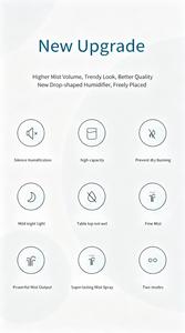 <span class=keywords><strong>Humidificateur</strong></span> ionisant portable électrique mini USB, diffuseur d'arômes, huile essentielle, prise en plastique, maison, bureau, hôtel, voiture - Product Image 6