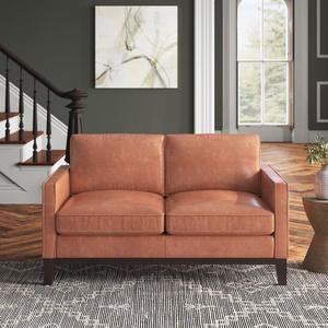 <span class=keywords><strong>Vente</strong></span> directe en usine, pieds en bois massif, boutons, ensemble de canapé de salon, meubles en cuir, chaise simple - Product Image 5