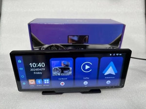 1080P DVR Dashcam Carplay Màn hình 10 inch màn hình cảm ứng Dashcam Android tự động không dây Carplay DVR với wifi - Product Image 5