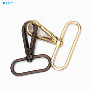 Borsa tracolla accessori metallo antico rame rosso 1.5 pollici gancio a scatto 38mm in lega di zinco gancio girevole per nastro in pelle - Product Image 4