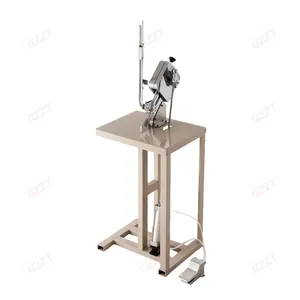 Pneumatic Foot Pedal U-shape Single Sausage Clipper Machine Tying Machine With Worktable For Ham Sausaage Plastic Bag Fruit Bag