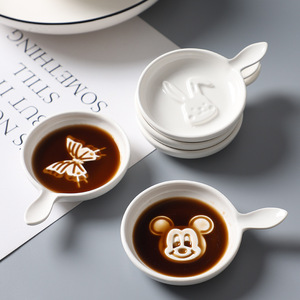 Assiettes d'assaisonnement en céramique bon marché vente en gros bols à sushi bols à sauce mini assiettes à apéritif <span class=keywords><strong>plat</strong></span> à sauce en céramique <span class=keywords><strong>Mickey</strong></span> Stitch - Product Image 6