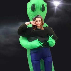 <span class=keywords><strong>Disfraz</strong></span> Inflable de <span class=keywords><strong>Alien</strong></span> ET Caminante para Niños y Adultos para Halloween - Product Image 3