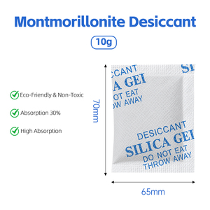 Venta al por Mayor de Fábrica de Desecante Natural de Montmorillonita Altamente Higroscópico y No Tóxico para Calzado - Product Image 3