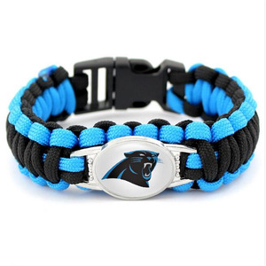 Baltimore Ravens 32 Đội Bóng Đá Đội Thể Thao Sinh Tồn Paracord Bện Vòng Đeo Tay Vòng Đeo Tay Bóng Đá Vòng Đeo Tay - Product Image 3