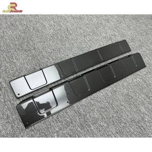 Parachoques Delantero y Trasero de Fibra de Carbono Seca Estilo B, Labio Central Delantero y Trasero para Benz Clase G W464 G63 G500 2019-2024 - Product Image 6