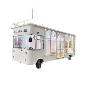 Food Truck Capsule Style Moderne 4 Roues Corps en Acier Inoxydable Alimentation Intégrée Utilisation Extérieure Montage Facile Espace de Préparation - Product Image 5