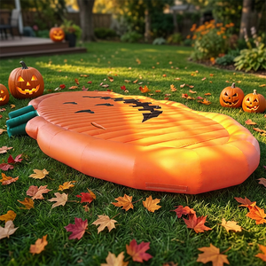 WINSUN Trampolín Inflable Gigante Comercial para Interiores y Exteriores, Colchoneta de Salto con Diseño de Calabaza, PVC sin Plomo, Impermeable, Personalizable - Product Image 1